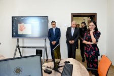 Heydər Əliyev Fondunun vitse-prezidenti Leyla Əliyeva Şəki Şəhər İncəsənət Məktəbində olub (FOTO)