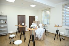 Heydər Əliyev Fondunun vitse-prezidenti Leyla Əliyeva Şəki Şəhər İncəsənət Məktəbində olub (FOTO)