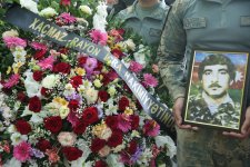 Xaçmazda Birinci Qarabağ müharibəsi şəhidi Yarməmməd Nuriyev dəfn edilib (FOTO)