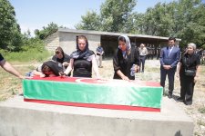 Xaçmazda Birinci Qarabağ müharibəsi şəhidi Yarməmməd Nuriyev dəfn edilib (FOTO)