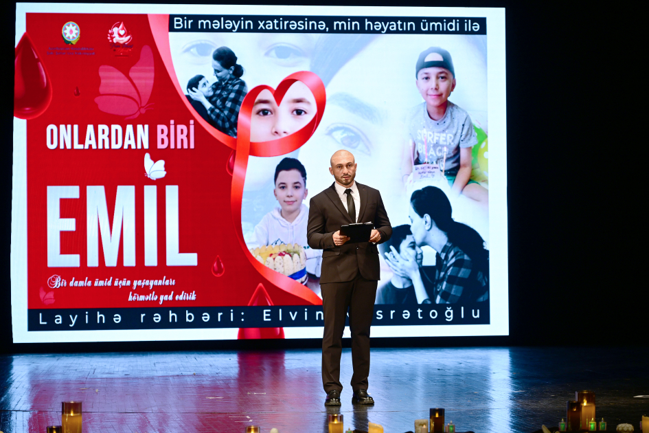 Heydər Əliyev Fondunun vitse-prezidenti Leyla Əliyeva “Onlardan biri: Emil” adlı anım tədbirində iştirak edib (FOTO)