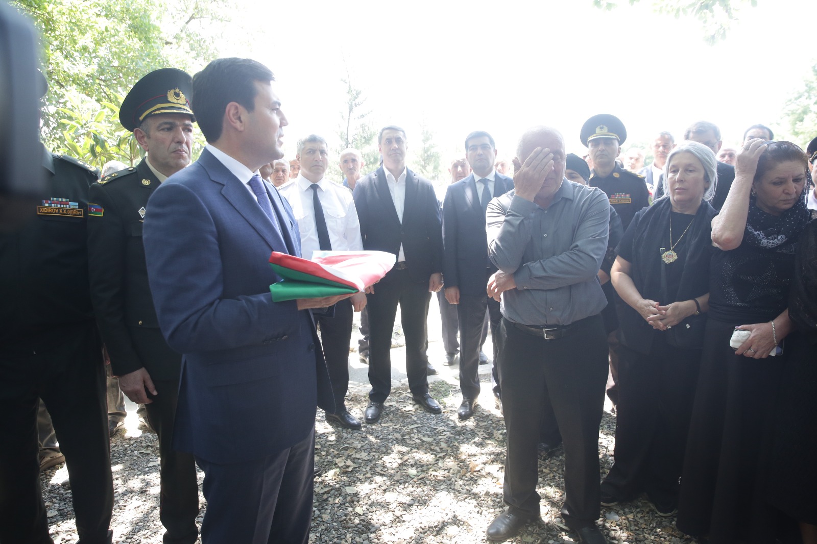 Xaçmazda Birinci Qarabağ müharibəsi şəhidi Yarməmməd Nuriyev dəfn edilib (FOTO)