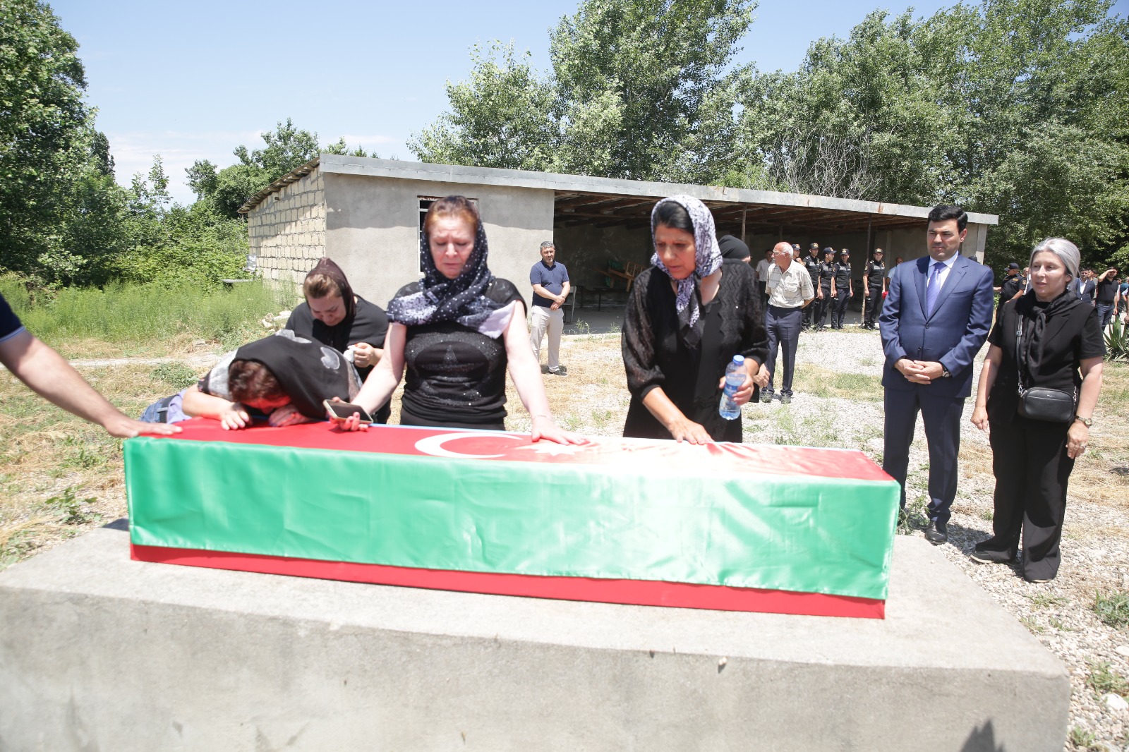 Xaçmazda Birinci Qarabağ müharibəsi şəhidi Yarməmməd Nuriyev dəfn edilib (FOTO)