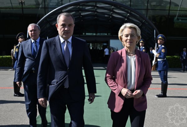 Avropa Komissiyasının Prezidentinin Azərbaycana səfəri başa çatıb (FOTO)