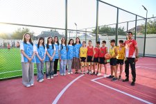 Leyla Əliyevanın iştirakı ilə Yevlaxda abadlaşdırılmış məhəllə sakinlərin istifadəsinə verilib (FOTO)