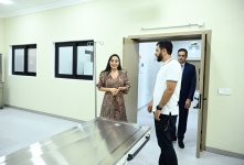 Leyla Əliyeva Yevlaxda Sahibsiz Heyvanlara Qayğı Mərkəzinin regional bölməsinin açılışında iştirak edib (FOTO)