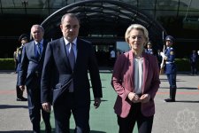 Avropa Komissiyasının Prezidentinin Azərbaycana səfəri başa çatıb (FOTO)