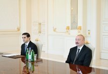 Prezident İlham Əliyev Türkiyənin ədliyyə nazirini qəbul edib (FOTO)