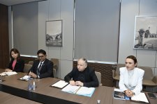 Ceyhun Bayramov BMT-nin xüsusi elçisi ilə görüşüb (FOTO)