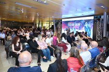 Alyona Əliyeva Azərbaycan Milli Xalça Muzeyində “Zamanın naxışları” moda nümayişində iştirak edib (FOTO)