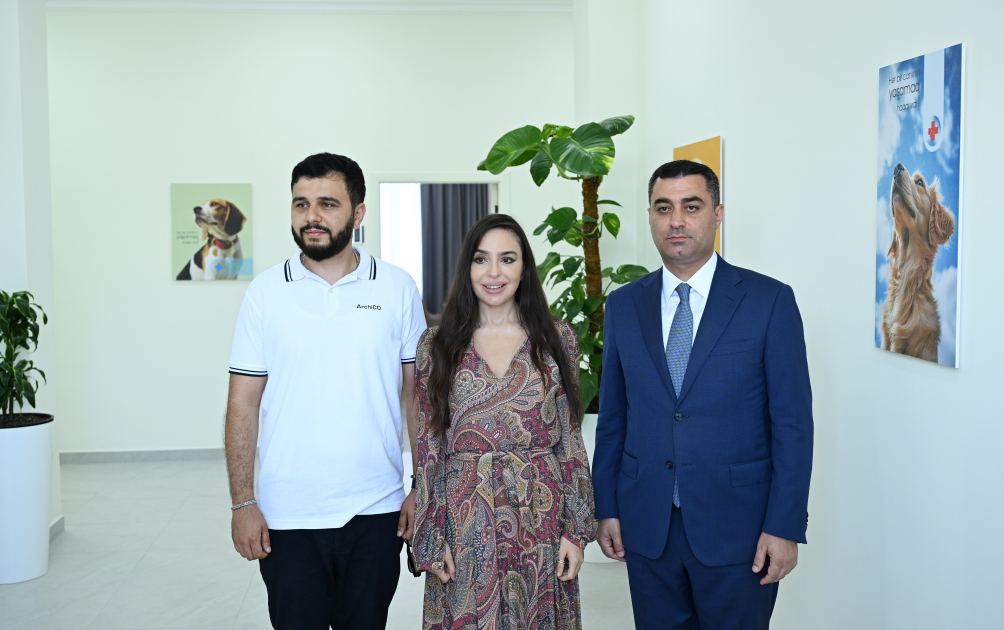 Leyla Əliyeva Yevlaxda Sahibsiz Heyvanlara Qayğı Mərkəzinin regional bölməsinin açılışında iştirak edib (FOTO)