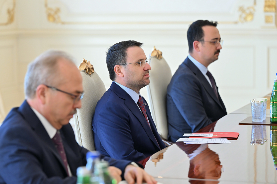 Prezident İlham Əliyev Türkiyənin ədliyyə nazirini qəbul edib (FOTO)