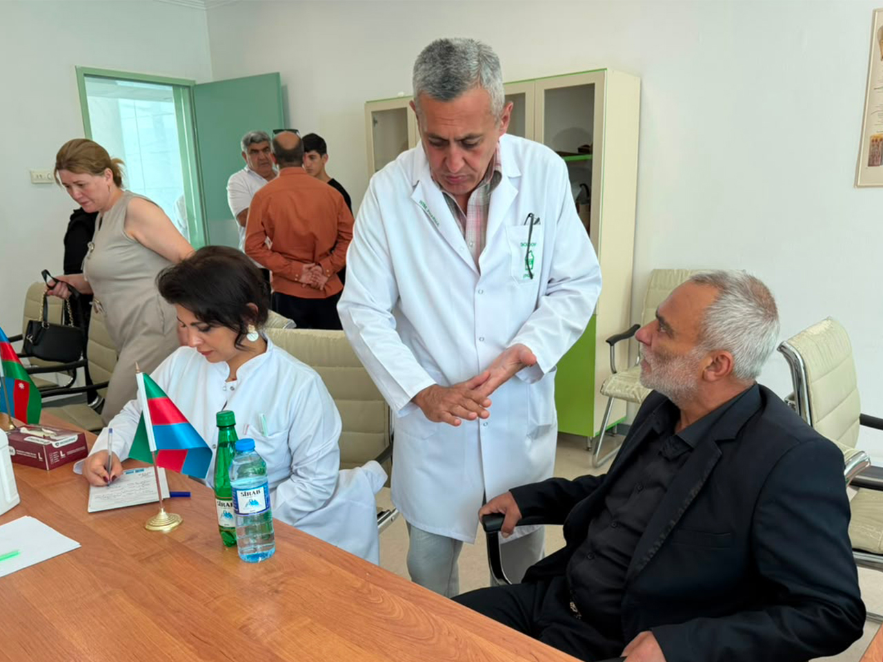Xankəndidə növbəti müayinə aksiyası keçirilib (FOTO)