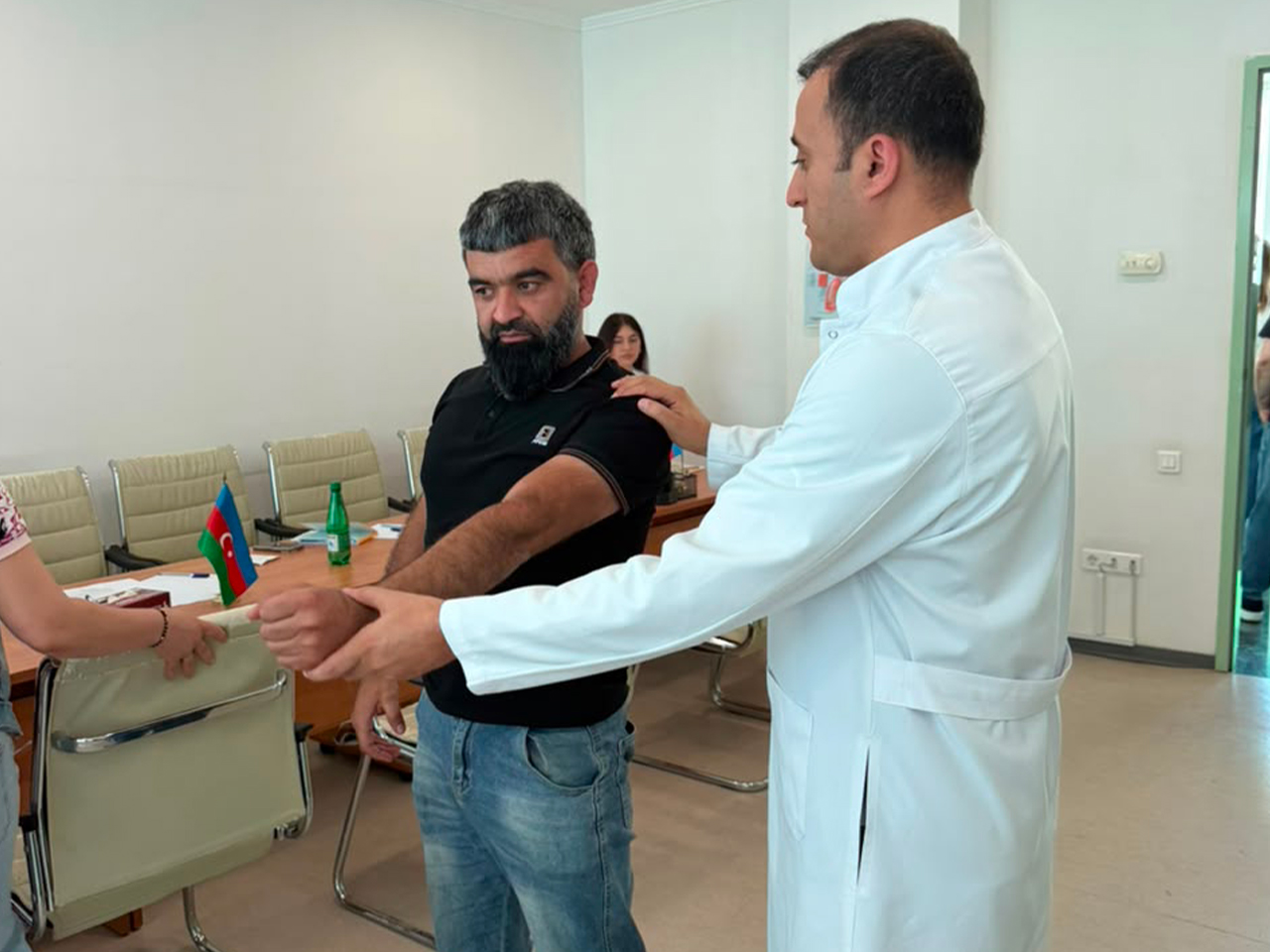 Xankəndidə növbəti müayinə aksiyası keçirilib (FOTO)