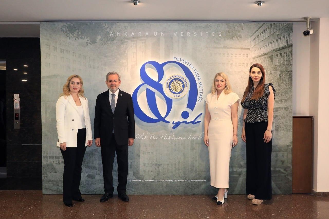 ATU-nun nümayəndə heyəti Türkiyənin Ankara Universitetində işgüzar səfərdə olub (FOTO)