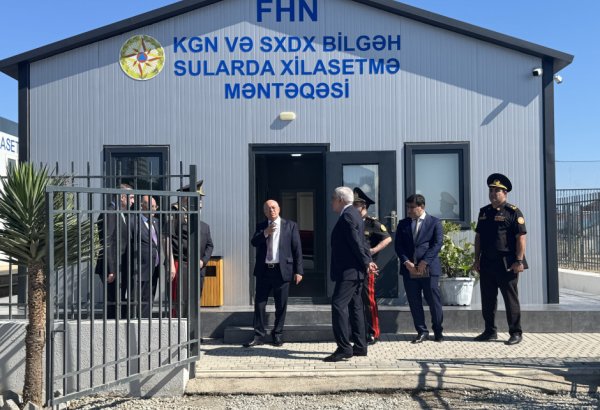 Bilgəhdə yeni xilasetmə məntəqəsi açıldı (VİDEO)