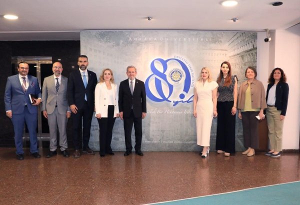ATU-nun nümayəndə heyəti Türkiyənin Ankara Universitetində işgüzar səfərdə olub (FOTO)