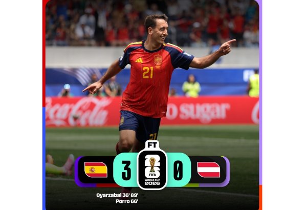 İspaniya millisi dünya çempionatının 1/8 final mərhələsinə yüksəlib