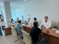 Xankəndidə növbəti müayinə aksiyası keçirilib (FOTO)
