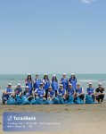 TuranBank Ekologiya və Təbii Sərvətlər Nazirliyi ilə birgə Xəzər sahilində təmizlik aksiyası keçirib (FOTO)