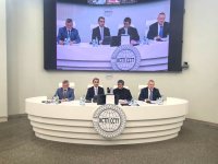 ADY rəhbərliyi Rusiya və İranla dəmir yolu sahəsində əməkdaşlığın inkişafını müzakirə edib (FOTO)