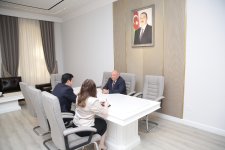 Xaçmaz rayonunda Əməkdar həkim Səyyaf Tağıyev 70 illiyi münasibətilə təltif olunub (FOTO)