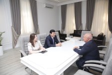 Xaçmaz rayonunda Əməkdar həkim Səyyaf Tağıyev 70 illiyi münasibətilə təltif olunub (FOTO)