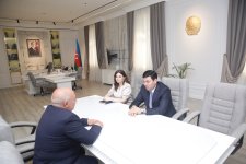Xaçmaz rayonunda Əməkdar həkim Səyyaf Tağıyev 70 illiyi münasibətilə təltif olunub (FOTO)