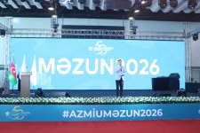 AzMİU-da “Məzun Günü” təntənəsi: gələcəyin memar və mühəndisləri yeni həyata addım atdılar (FOTO)