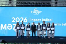 AzMİU-da “Məzun Günü” təntənəsi: gələcəyin memar və mühəndisləri yeni həyata addım atdılar (FOTO)