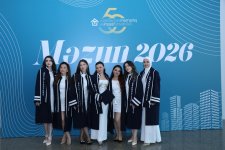 AzMİU-da “Məzun Günü” təntənəsi: gələcəyin memar və mühəndisləri yeni həyata addım atdılar (FOTO)