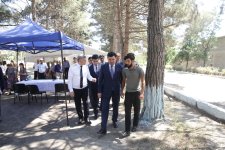 Xaçmazın Yergüc kəndində sakinlərin növbəti səyyar qəbulu keçirilib (FOTO)