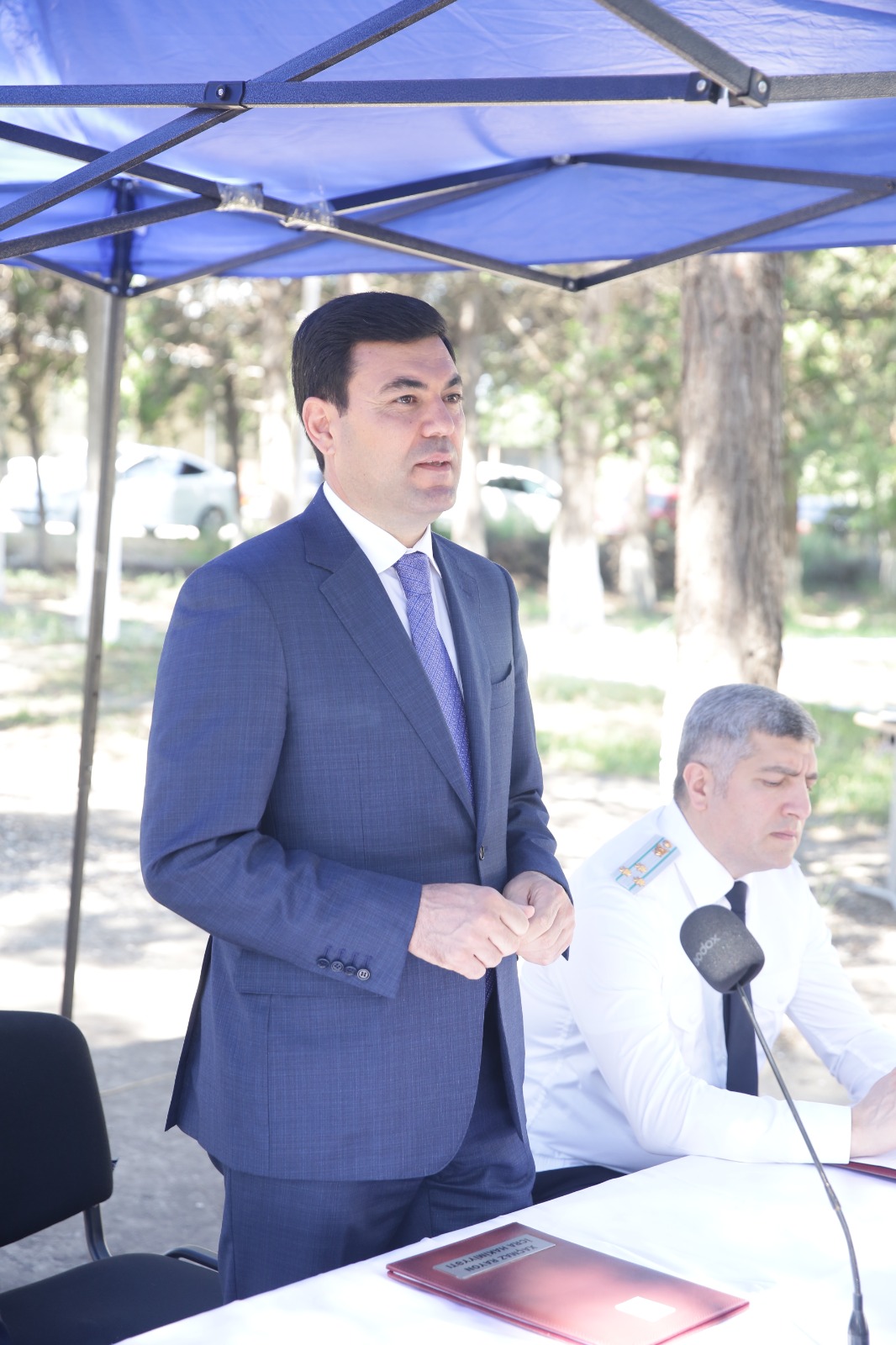 Xaçmazın Yergüc kəndində sakinlərin növbəti səyyar qəbulu keçirilib (FOTO)