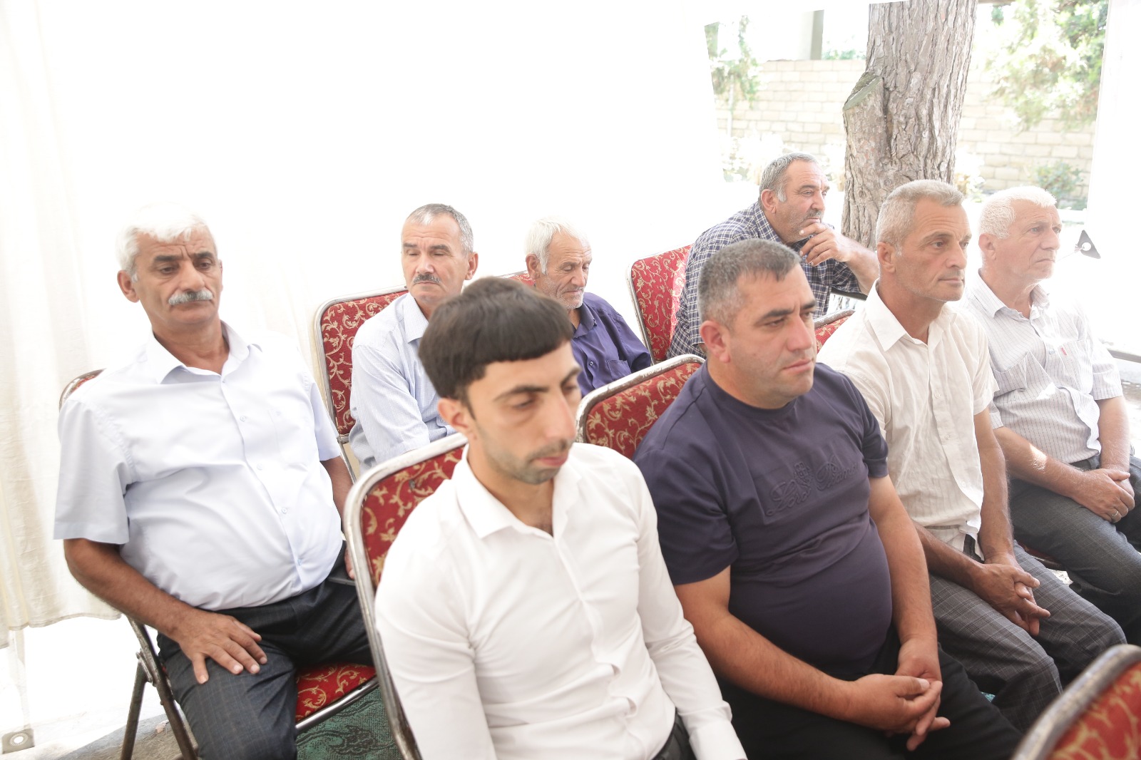 Xaçmazın Yergüc kəndində sakinlərin növbəti səyyar qəbulu keçirilib (FOTO)