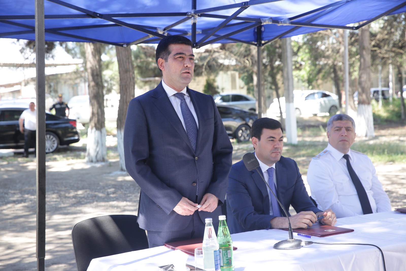 Xaçmazın Yergüc kəndində sakinlərin növbəti səyyar qəbulu keçirilib (FOTO)