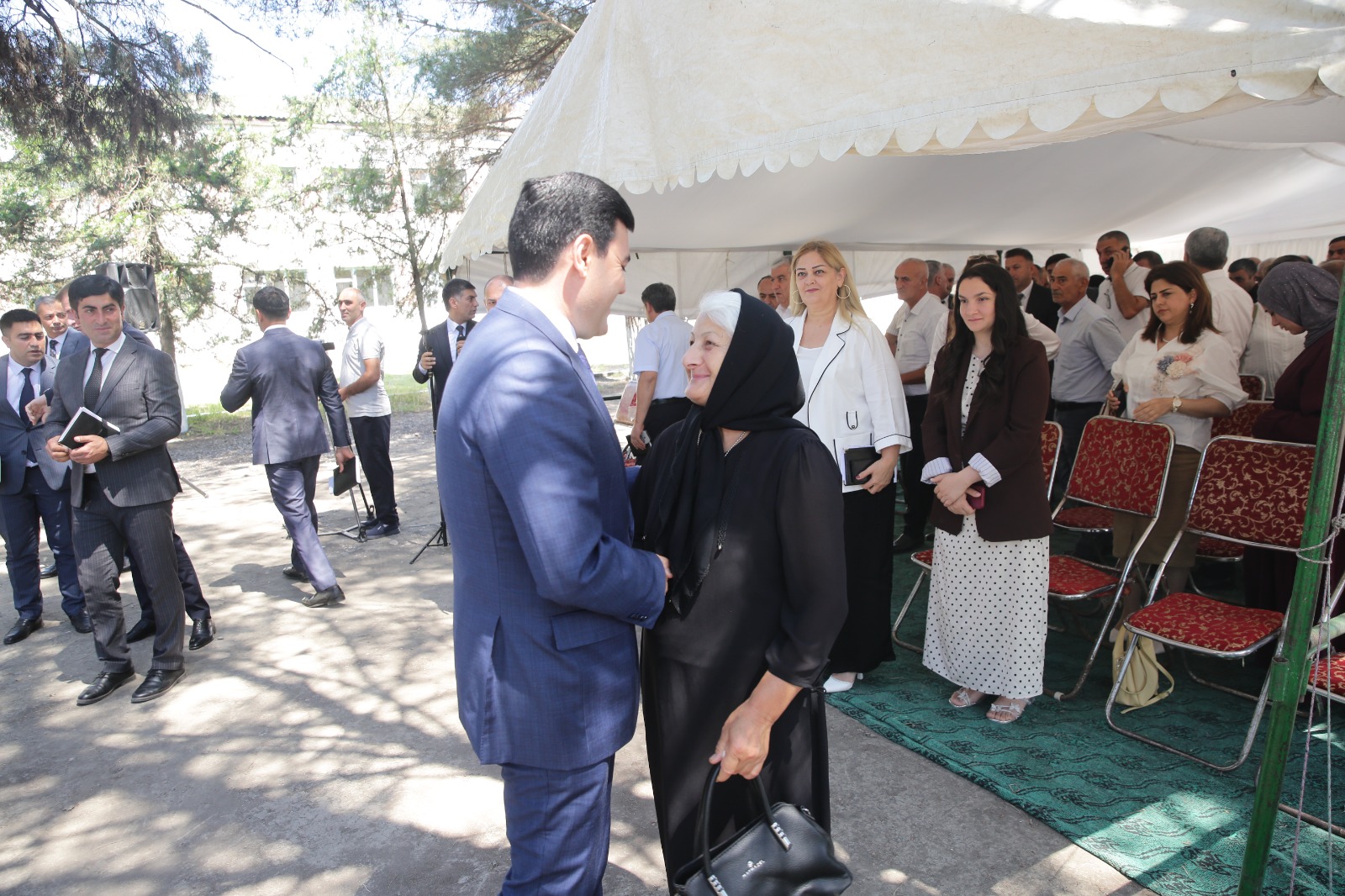 Xaçmazın Yergüc kəndində sakinlərin növbəti səyyar qəbulu keçirilib (FOTO)