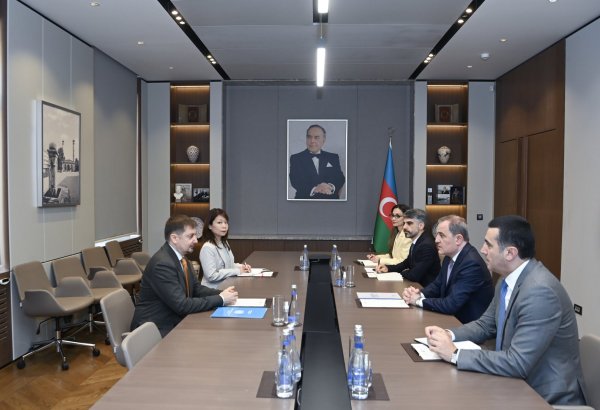 Ceyhun Bayramov BMT-nin Azərbaycanda yeni rezident əlaqələndiricisi ilə görüşüb