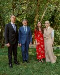 Leyla Əliyeva Qəbələdə fərdi sərginin açılışında və ağacəkmə aksiyasında iştirak edib (FOTO)