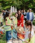 Leyla Əliyeva Qəbələdə fərdi sərginin açılışında və ağacəkmə aksiyasında iştirak edib (FOTO)