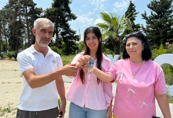 Xocavənddə daha 41 ailəyə evlərinin açarları təqdim olunub (YENİLƏNİB)