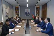 XİN başçısı Zimbabve parlamentinin sədrini qəbul edib (FOTO)
