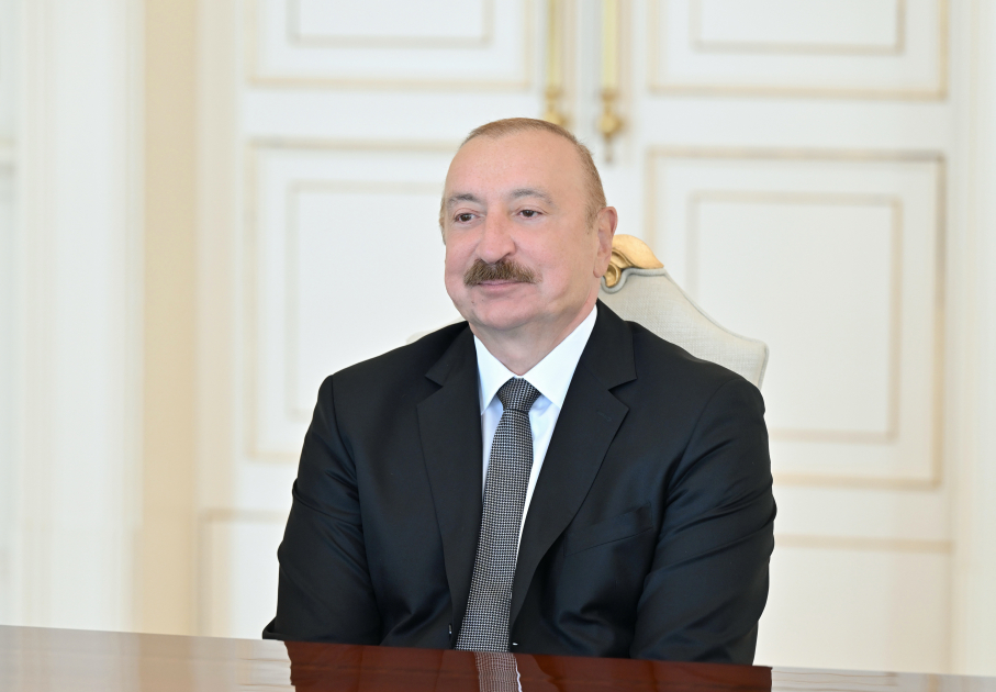 Prezident İlham Əliyev ABŞ Senatının Xarici Əlaqələr Komitəsinin üzvünü qəbul edib (FOTO/VİDEO)