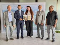 QDF “Qarabağın Rəngləri” (2026) layihəsində iştirak edən gənc rəssamları mükafatlandırdı