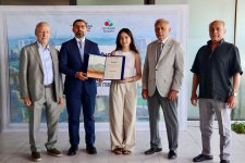 QDF “Qarabağın Rəngləri” (2026) layihəsində iştirak edən gənc rəssamları mükafatlandırdı
