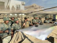 Azərbaycan Ordusunun Quru Qoşunları genişmiqyaslı təlimə başlayıb (FOTO)