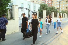 Kiçik Qaladərəsi kəndinə köçürülən ilk ailələr mənzil başına çatıb (FOTO) (YENİLƏNİB)