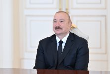 Prezident İlham Əliyev İordaniya Baş nazirinin müavini, xarici işlər və mühacir məsələləri nazirini qəbul edib (FOTO)