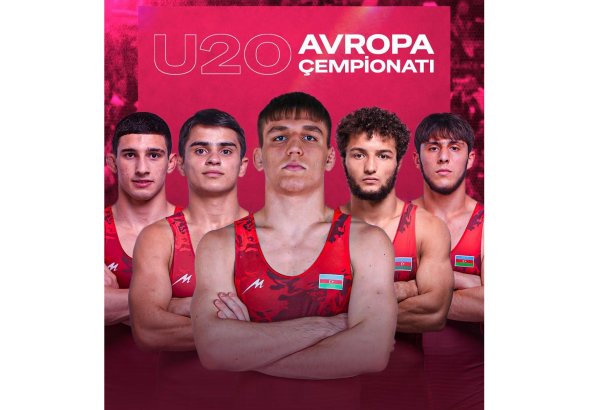 Yunan-Roma güləşi üzrə Azərbaycan millisi Avropa çempionatını 5 medalla başa vurub