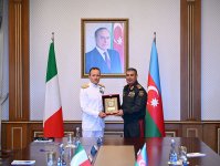 Azərbaycan və İtaliya arasında müdafiə sahəsində əməkdaşlıq perspektivləri müzakirə olunub