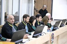 Ermənistan vətəndaşlarının şikayətləri üzrə apellyasiya məhkəməsi çıxışlarla davam etdirilib (FOTO)
